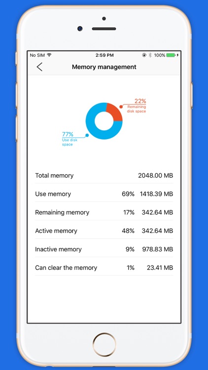 System Monitor Pro - CPU, battery, memory status