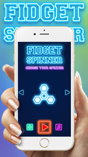 Fidget Spinner Neon 3D Simulation(圖3)-速報App