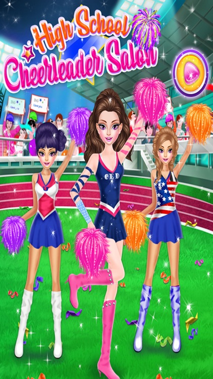 Cheerleader High School Salon - Let's Cheer!