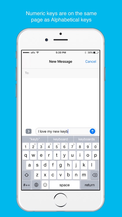 QuicKeyboard - Num & Emojis