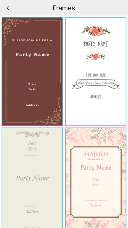 Custom Party Invitation Card Maker screenshot-3