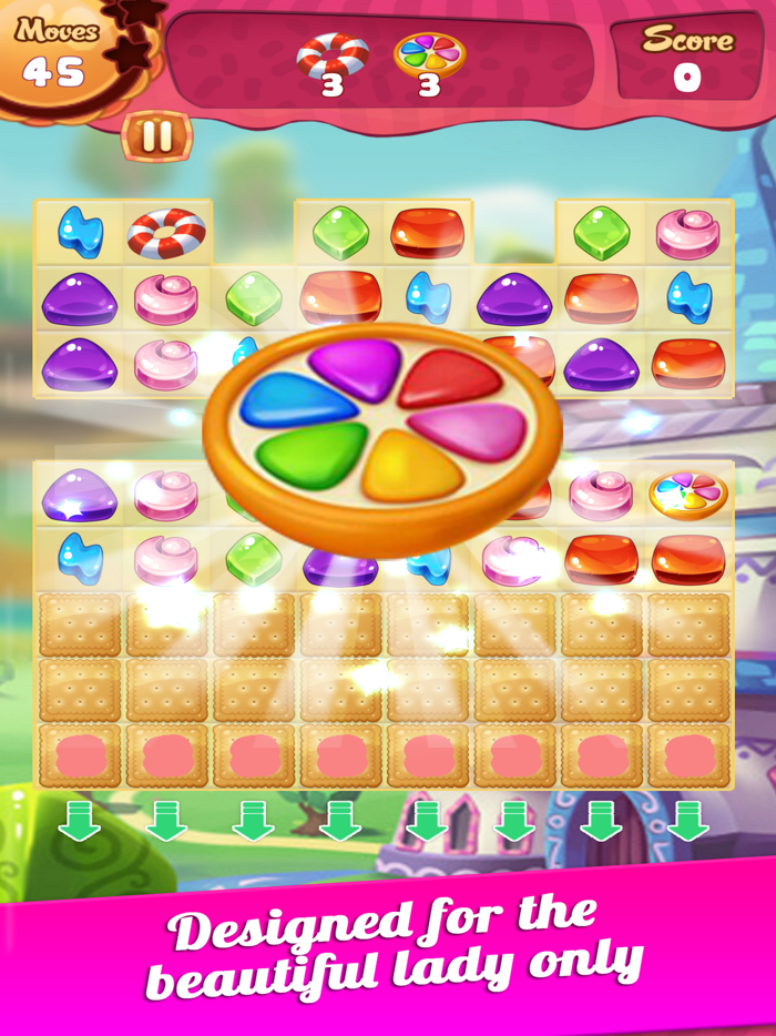 Sweet Candy - New Match 3 Puzzle Game with Friends