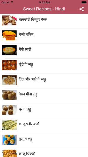 Sweet Recipes in Hindi(圖2)-速報App