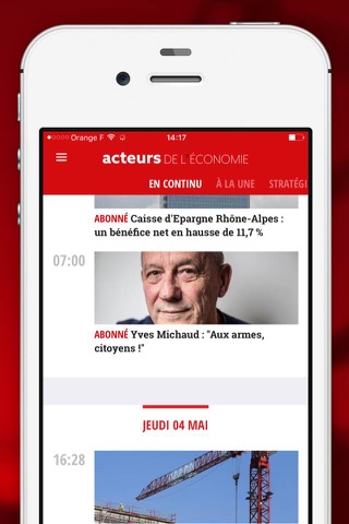 Acteurs de l'économie screenshot 2