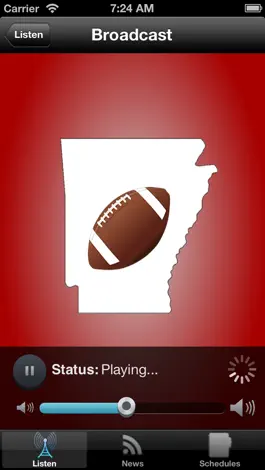 Game screenshot Arkansas Football - Radio, Schedule & News apk