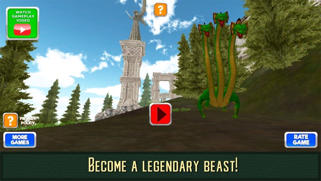 Hydra Monster Snake Attack 3D(圖1)-速報App