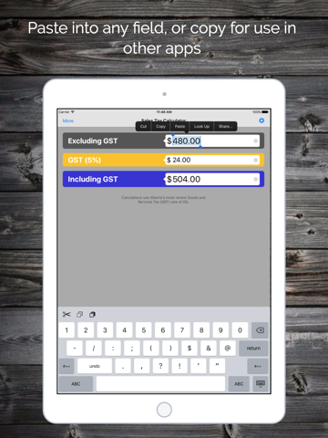Alberta GST Calculator for Sales Tax screenshot 3