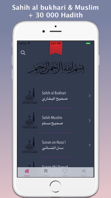 Hadith Source Pro - Sahih Al Bukhari & Muslim screenshot-1