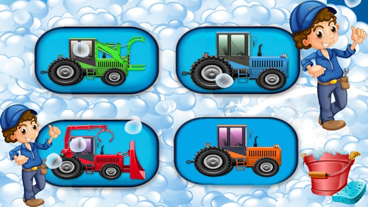 Kids Tractor WorkShop - kids game