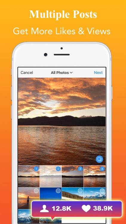Split Pano for Instagram Likes