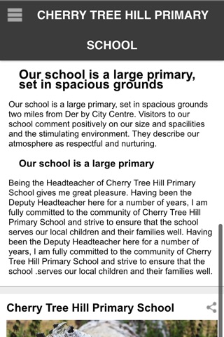 Cherry Tree Hill Primary screenshot 2