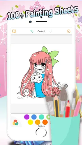 Game screenshot Princess Coloring Drawings Book For Kid mod apk