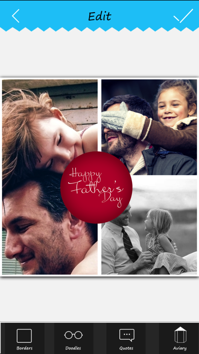 How to cancel & delete Fathers Day Special Photo Editor - Colorful Frames from iphone & ipad 4