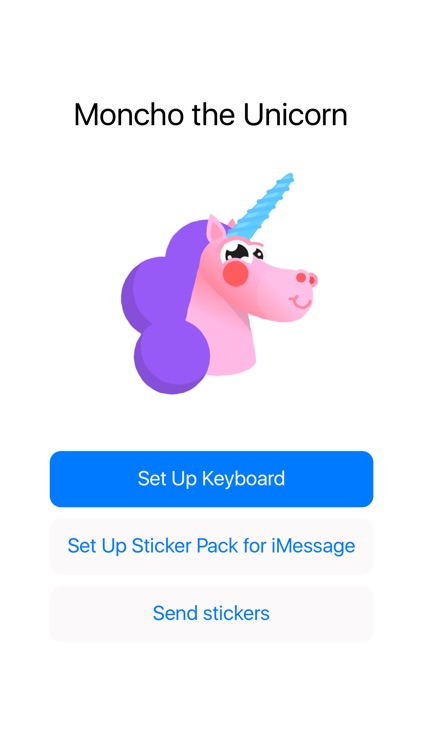 Moncho the Unicorn – Animated Stickers screenshot-4