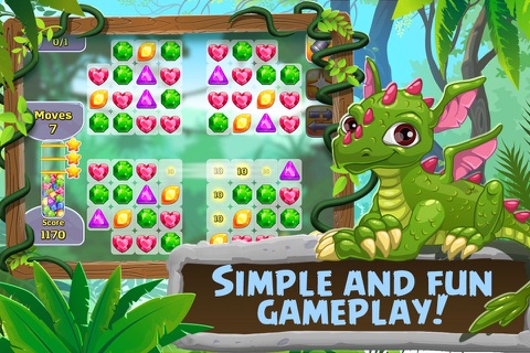 3 Candy: Gems And Dragons screenshot 3