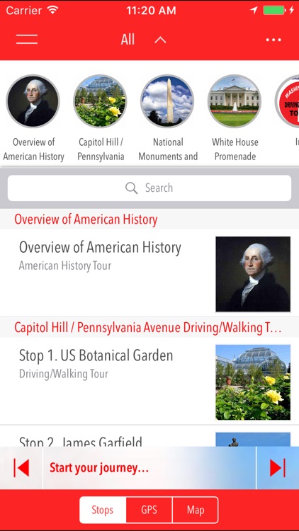 D.C. Driving/Walking Tours