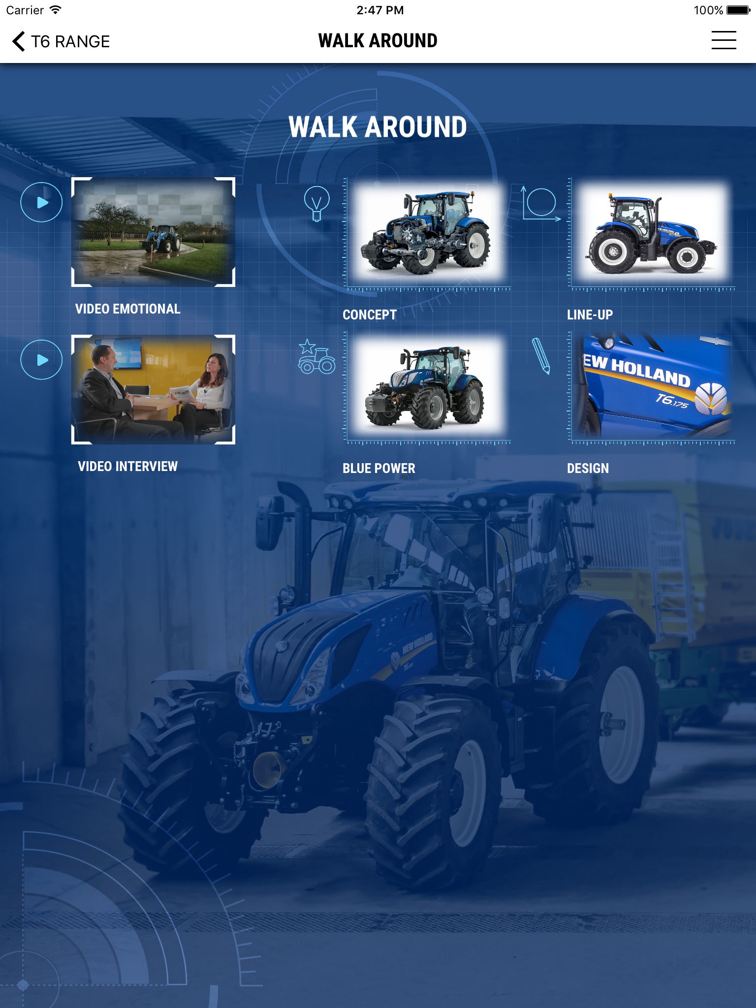 New Holland Ag T6 - Dealer screenshot 2