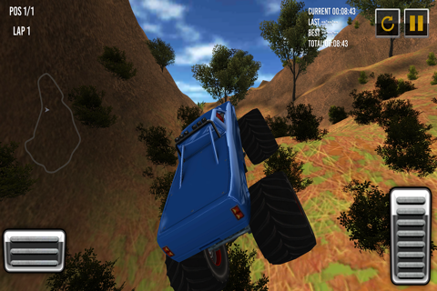 Monster Truck 4x4 Racing Legends. Offroad Rally 3D screenshot 3