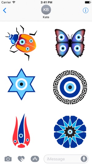 Evil Eye Sticker, Nazar Protection, Set 2(圖1)-速報App