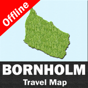 BORNHOLM (DENMARK) – Travel Map Offline Navigator