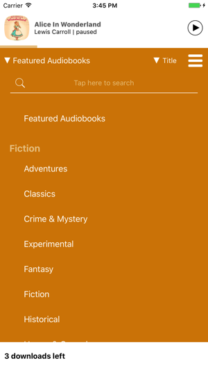 Five Audiobooks - Enjoy Audio Classics on the go!(圖2)-速報App