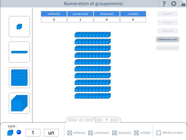 Outils pour l'école : Numération et groupement(圖2)-速報App