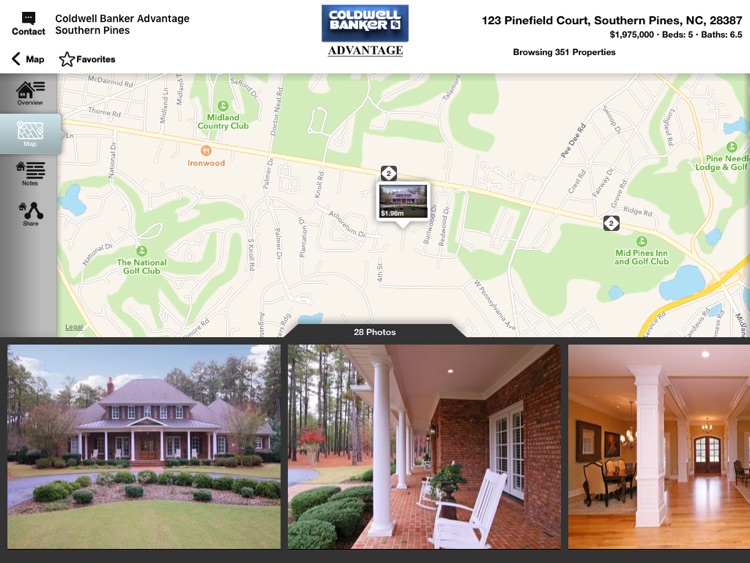 Moore County Homes for Sale for iPad