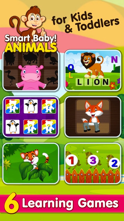 Smart Baby! Animals: ABC Learning Kids Games, Apps