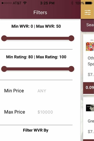 Wine Value Ratings screenshot 4
