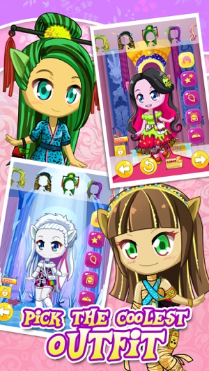 Pony Monster Fashion Dress Up Game for Girls(圖2)-速報App