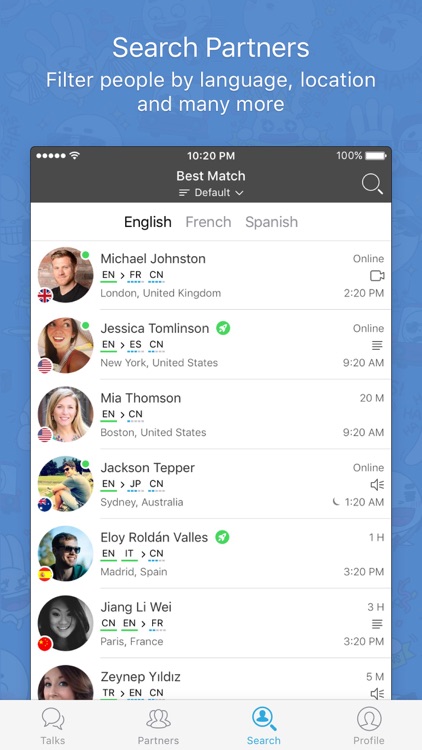 HelloTalk Language Exchange Learning App