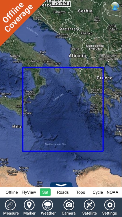Marine: Greece West - GPS Map Navigator screenshot-4