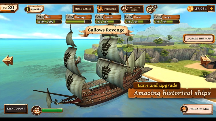 Ships of Battle:Age of Pirates screenshot-3