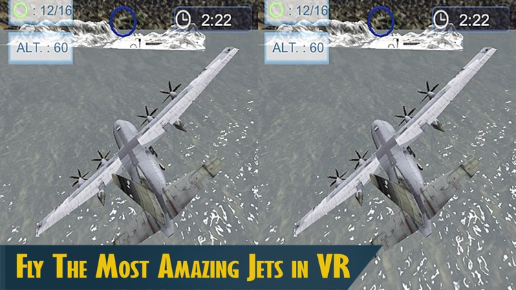 VR Airplane Flight Simulator: Challenging Missions