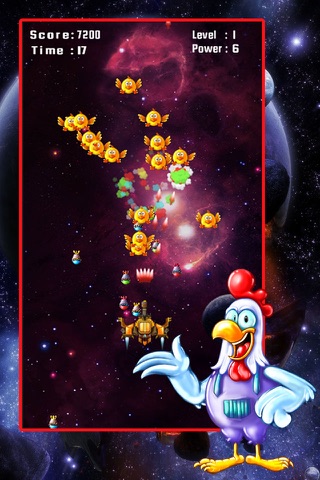 Space Attack: Chicken Shooter screenshot 3