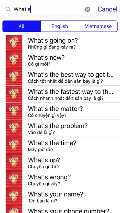 Vietnamese Phrases Diamond 4K Edition