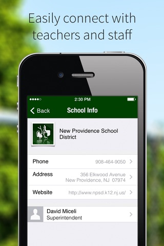 New Providence School District screenshot 2