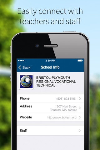 Bristol Plymouth Regional Tech School screenshot 2