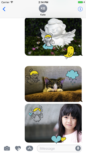 Animated Little Angel Stickers(圖1)-速報App