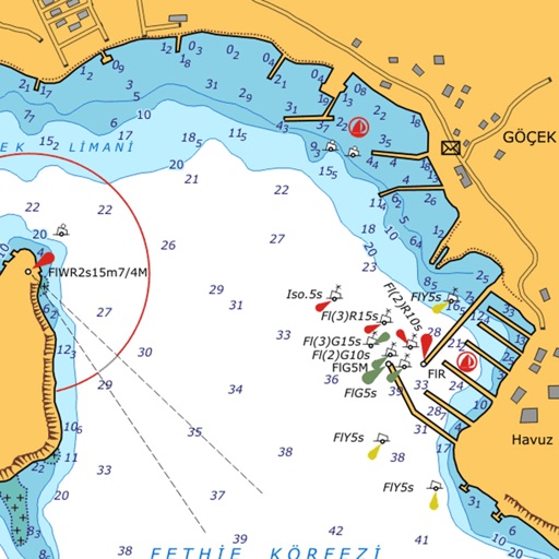 Marine : PUERTO RICO & BAHAMS GPS offline map icon