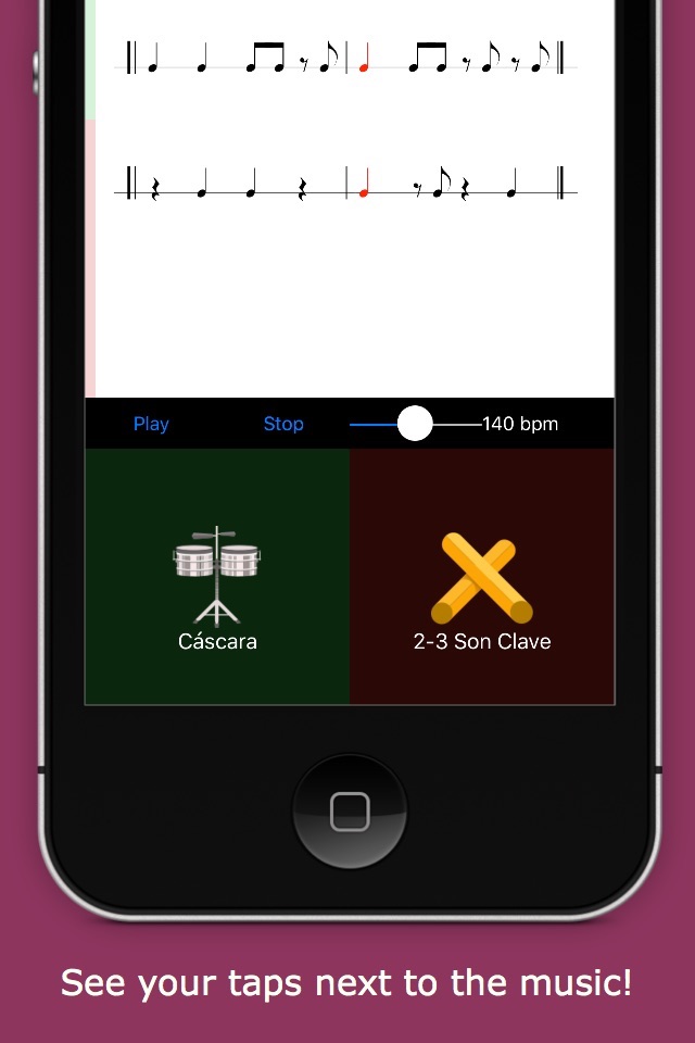 Clave Master - the Ultimate Salsa Clave Trainer! screenshot 2