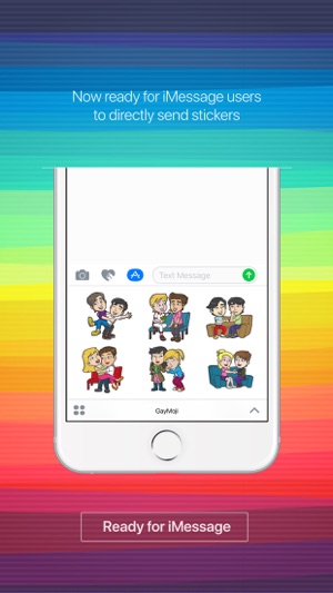 GayMoji - gay emojis & stickers for LGBT community(圖3)-速報App