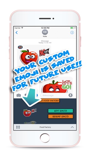 Food Factory Stickers(圖4)-速報App