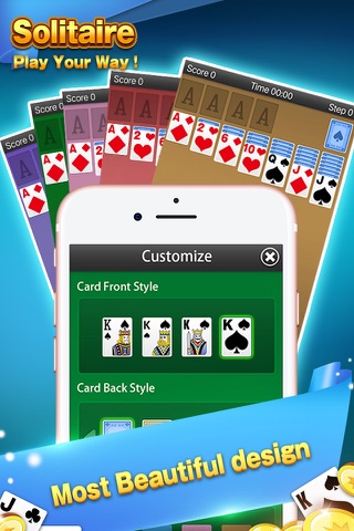 Solitaire-Klondike Game screenshot 2