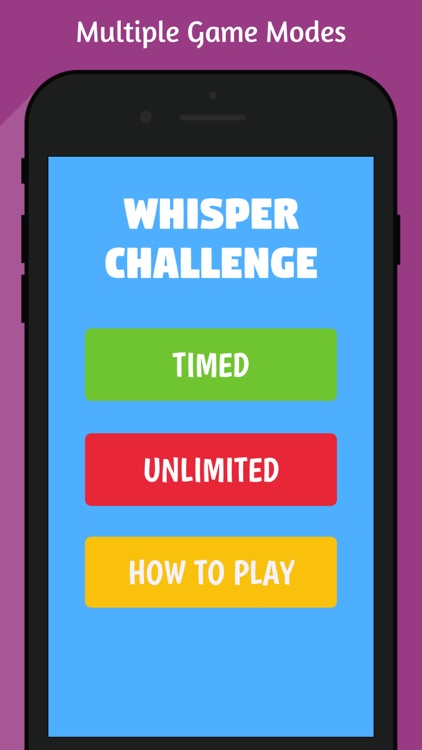 The Whisper Challenge - Game