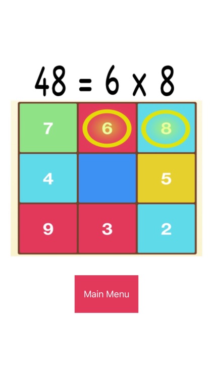 4624 - multiplication puzzle game