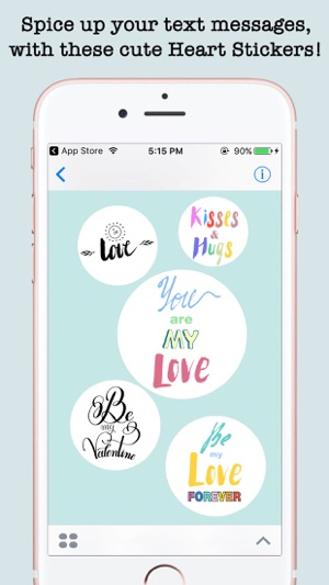 Love Quotes Stickers For iMessage(圖4)-速報App