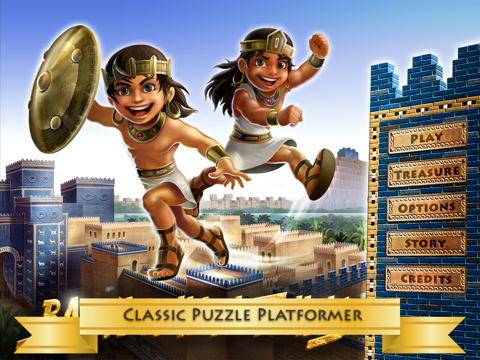 Babylonian Twins (Premium) Puzzle Platformer screenshot 3