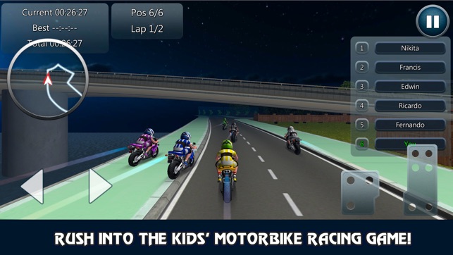 Crazy Kids Motorcycle Highway Race(圖1)-速報App