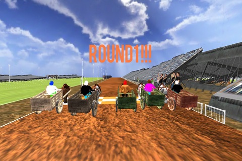 Horse Cart Racing Fever screenshot 2